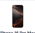 iPhone 16 Pro Max